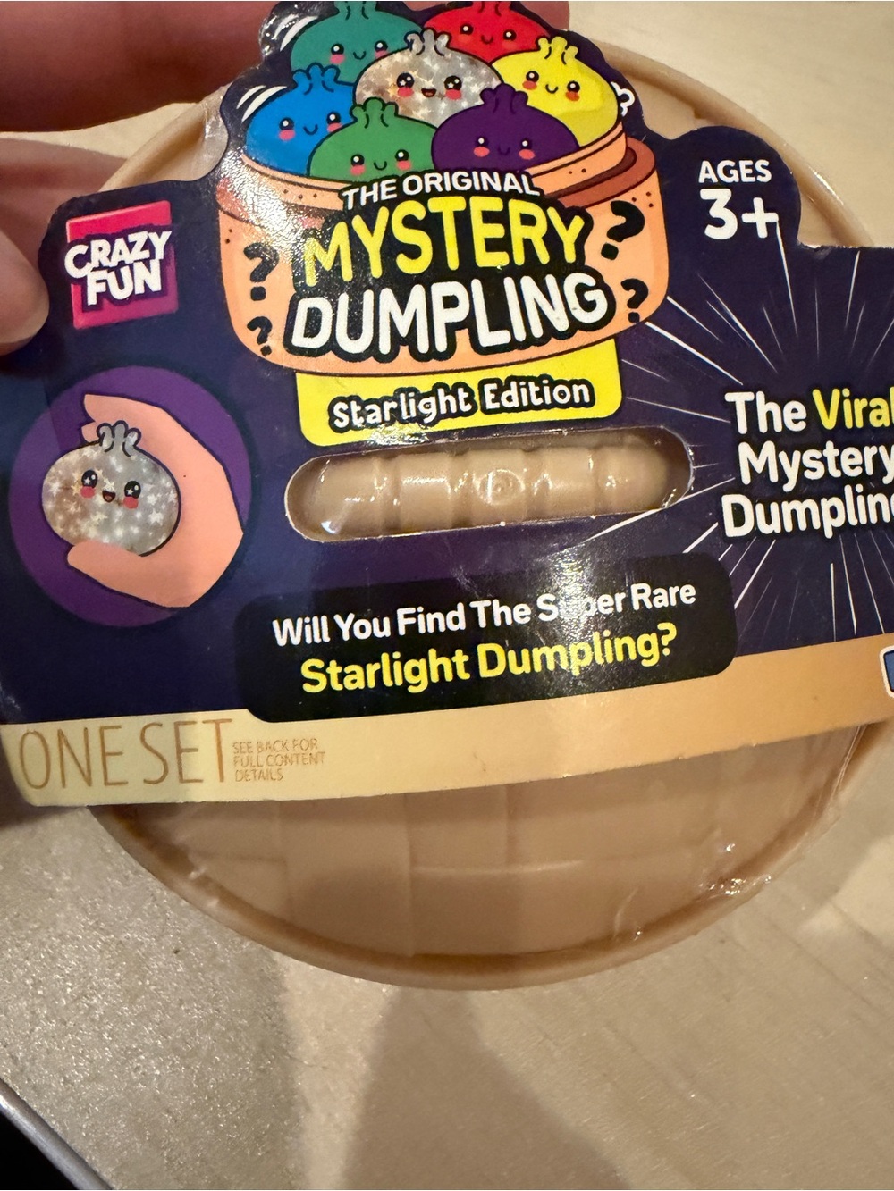 New & Sealed Mystery Squishy Dumpling RMS Starlight Edition 3+ Squeeze Crazy Fun